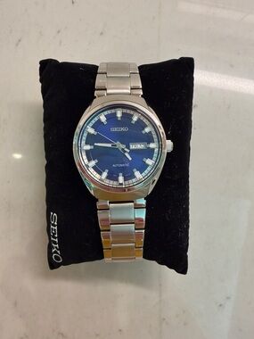 Seiko Stainless Steel Automatic Men's Wristwatch
